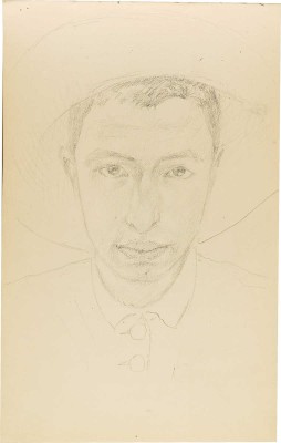 Радлов Николай Эрнестович.  Альбом с рисунками (26 листов с 30 набросками)